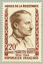 Image du timbre Louis Martin-Bret-1898-1944