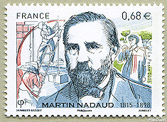Image du timbre Martin Nadaud 1815 - 1898
