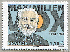 Image du timbre Maximilien Vox 1894-1974