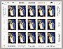 La feuille de 15 timbres de 2024 de Michel Legrand