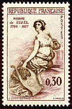 Image du timbre Madame de Staël 1766 - 1817