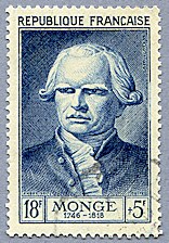Image du timbre Gaspard Monge 1746-1818