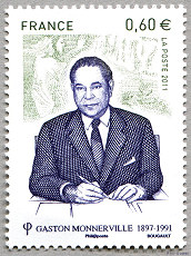 Image du timbre Gaston Monnerville 1897 -1991