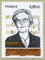Image du timbre Nadia Boulanger 1887-1979