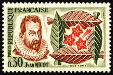 Image du timbre Jean Nicot 1561-1961