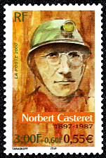 Image du timbre Norbert Casteret 1897-1987