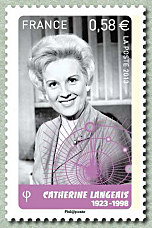 Image du timbre Catherine Langeais 1923-1998