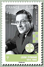 Image du timbre Léon Zitrone  1914-1995