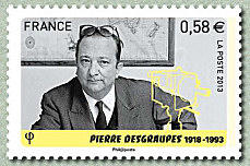 Image du timbre Pierre Desgraupes 1918-1993