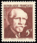 Image du timbre Paul Langevin 1872-1946