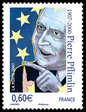 Image du timbre Pierre Pflimlin 1907 - 2000