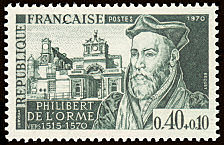 Image du timbre Philibert de l´Orme 1515-1570