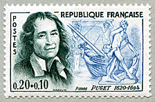 Image du timbre Pierre Puget  1620-1694