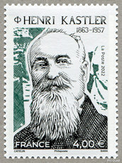 Image du timbre Henri Kastler 1863-1957