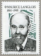 Image du timbre Maurice Langlois  1864-1945