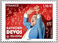 Image du timbre Raymond Devos 1922-2006