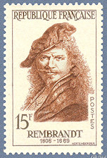 Image du timbre Rembrandt (1606-1669)