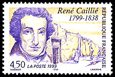 Image du timbre Rene Caillié 1799-1838