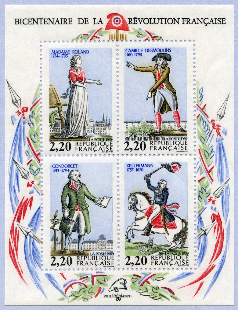 Image du timbre Personnages célèbres de la Révolution