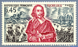 Image du timbre RichelieuLe siège de La Rochelle