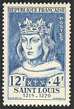 Image du timbre Saint Louis1215-1270