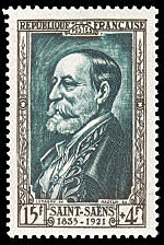 Image du timbre Camille Saint-Saëns 1835-1921