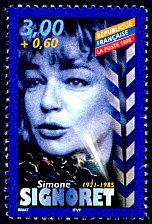 Image du timbre Simone Signoret 1921-1985