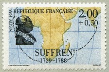Image du timbre Suffren 1729-1788