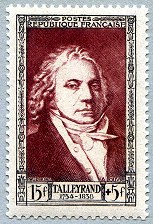 Image du timbre Talleyrand 1754-1838
