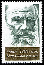Image du timbre Léon Tolstoi 1828 - 1910
