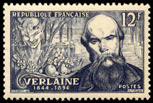 Image du timbre Paul Verlaine 1844-1896