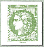 Image du timbre Cérès de Bordeaux 0,10 € vert