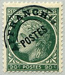 Image du timbre Cérès de Mazelin 90c vert préoblitéré