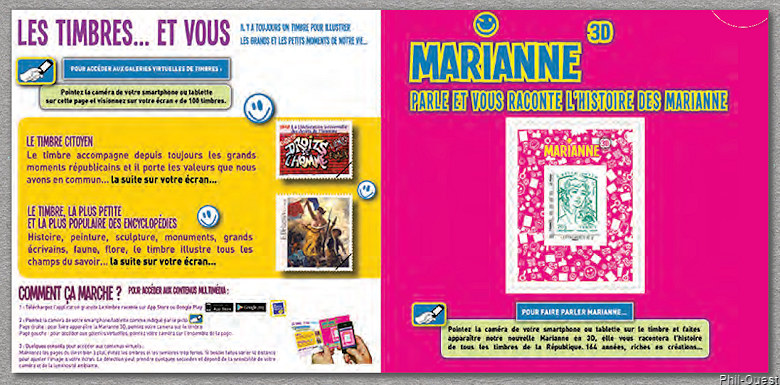 Marianne 3D parle et vous raconte l’histoire des Marianne