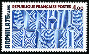 Image du timbre ARPHILA 75 Paris - Lettres