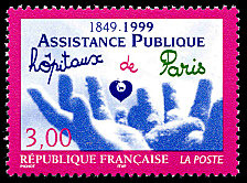 Image du timbre Assistance Publique 1849-1999-Hôpitaux de Paris