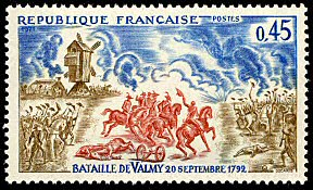 Image du timbre Bataille de Valmy 20 septembre 1792