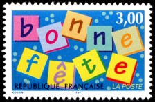 Image du timbre Bonne fête