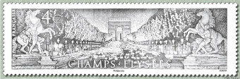 Image du timbre Champs Élysées