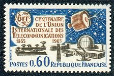 Image du timbre Pleumeur BodouCentenaire de l´U.I.T. 1865-1965