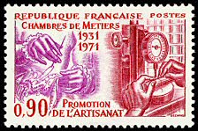 Image du timbre Chambres de Métiers 1931-1971Promotion de l'artisanat