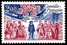 Image du timbre Comédie Française 1680-1980