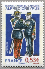 Image du timbre Réhabilitation du Capitaine Dreyfus