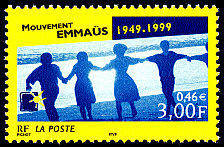 Image du timbre Mouvement Emmaüs 1949-1999