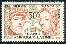 Image du timbre France - Amerique LatineTombeau de François II de Bretagne Cathédrale de Nantes