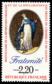 Image du timbre Fraternité