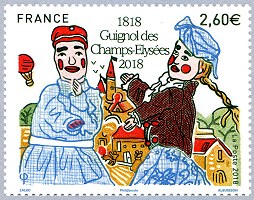 Image du timbre Le gendarme et Madelon