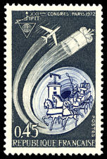 Image du timbre IPTT - XXIème Congrès - Paris 1972