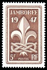 Image du timbre Jamboree 1947
