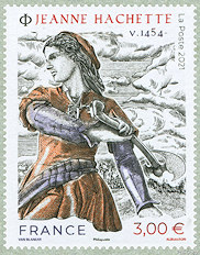 Image du timbre Jeanne Hachette v 1454